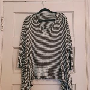 Free People Striped Tee